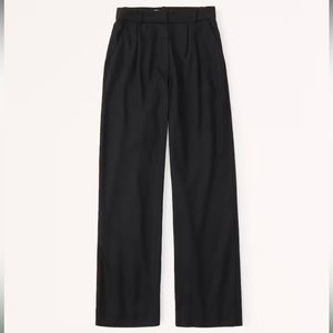 Abercrombie Wide Leg Trouser | Black | EUC | size medium